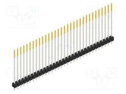 Connector: pin strips; pin header; male; PIN: 32; 2.54mm; THT; 1x32