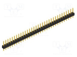 Connector: pin strips; pin header; male; PIN: 33; 2.54mm; THT; 1x33