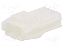 Plug; wire-wire; male; PIN: 2; w/o contacts; for cable; 6.2mm; 600V