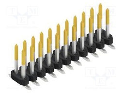 Connector: pin strips; pin header; male; PIN: 22; 2mm; SMT; 2x11