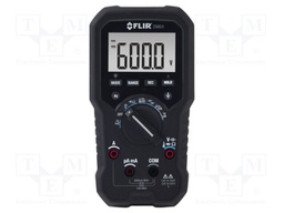 Digital multimeter; LCD (6000),with a backlit; VDC: 600m/600V