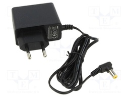 Power supply: switching; mains,plug-in; 12VDC; 500mA; 6W; 79%