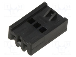 Plug; wire-board; female; Minimodul; 2.5mm; PIN: 3; w/o contacts