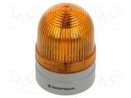 Signaller: lighting; continuous light,blinking light; orange