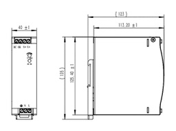 Power supply: switching; for DIN rail; 240W; 36VDC; 6.7A; OUT: 1