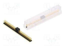 Connector: pin strips; pin header; male; PIN: 68; 2.54mm; SMT; 2x34