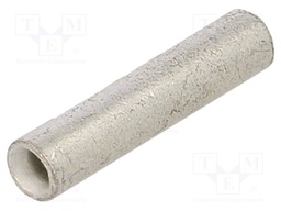 Butt splice; non-insulated; copper; 0.25÷1.5mm2; tinned; crimped