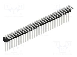Connector: pin strips; pin header; male; PIN: 29; 1.27mm; THT; 1x29