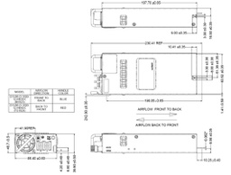 Converter: DC/DC; 1.6kW; Uin: -72÷-40V; Uout: 12VDC; Uout2: 12VDC