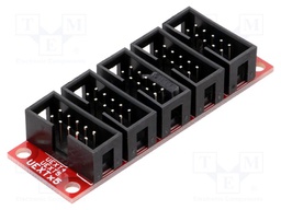 Adapter-splitter; UEXT x5; In the set: prototype board
