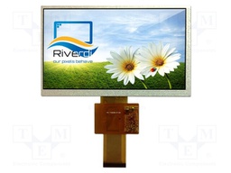 Display: TFT; 7"; 800x480; Illumin: LED; Dim: 164.8x99.8x5.5mm