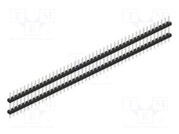 Connector: pin strips; pin header; male; PIN: 45; 2mm; THT; 1x45