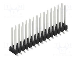 Connector: pin strips; pin header; male; PIN: 30; 2.54mm; SMT; 2x15