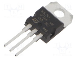 Transistor: NPN; bipolar; 500V; 12A; 100W; TO220AB; 1.23÷1.32mm