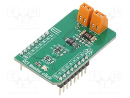 Click board; current meter,power supply monitor; I2C; LTC2990