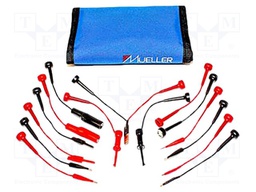 Set of test leads; Equipment: test leads,carrying case