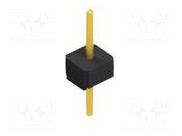 Connector: pin strips; pin header; male; PIN: 1; 2.54mm; THT; 1x1