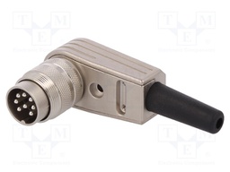 Connector: M16; male; for cable; IP40; plug; soldering; 100V; PIN: 8