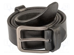 Trousers belt; black; L: 1200mm; W: 38mm