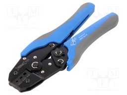 Kit: for crimping push-on connectors, terminal crimping; case