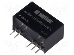 Converter: DC/DC; 3W; Uin: 13.5÷16.5V; Uout: 20VDC; Uout2: -4VDC