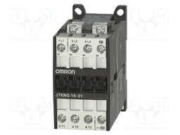 Contactor: 3-pole; NO x3; 24VDC; 14A; for DIN rail mounting; J7KN