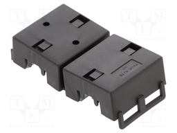 Ferrite: two-piece; on round cable; 46; 0÷85°C; 226Ω; 100MHz