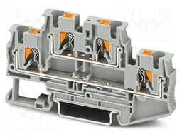 Splice terminal: rail; PT; PA; terminals: 4; W: 6.2mm; H: 83.5mm