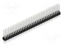 Connector: pin strips; pin header; male; PIN: 68; 1.27mm; THT; 2x34
