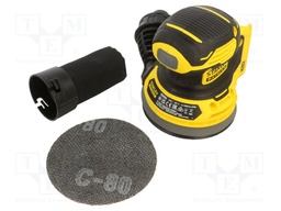 Finishing sander; battery; 125mm; 18VDC; FATMAX V20