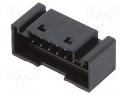 Socket; wire-board; male; DF51K; 2mm; PIN: 16; THT; on PCBs; 250V; 2A