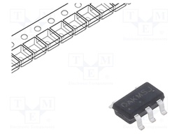 IC: voltage regulator; LDO,linear,fixed; 3.3V; 0.3A; TSOP5; SMD