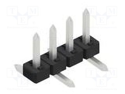 Connector: pin strips; pin header; male; PIN: 4; 2mm; SMT; 1x4; 100V