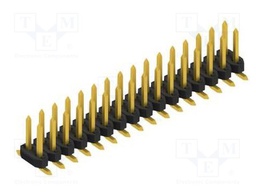 Connector: pin strips; pin header; male; PIN: 32; 2mm; SMT; 2x16