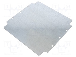Mounting plate; steel; W: 240mm; L: 231mm; Series: EURONORD; P252612