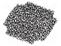 Fan accessories: filter; for LFT40FI30 fan guard; 2.5mm