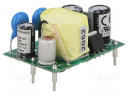 Converter: AC/DC; 12W; Uout: 12VDC; Iout: 1A; 85%; Mounting: PCB; 3kV