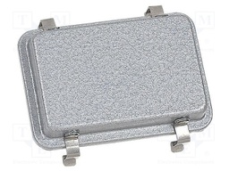 Protection cover; Han; size 32A; metal