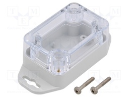 Enclosure: multipurpose; X: 40mm; Y: 60mm; Z: 30mm; ZP; ABS; gasket