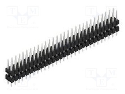 Connector: pin strips; pin header; male; PIN: 58; 2.54mm; THT; 2x29