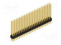 Connector: pin strips; pin header; male; PIN: 48; 1.27mm; THT; 2x24