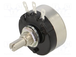 Potentiometer: shaft; 10kΩ; 1W; ±10%; 6mm; carbon; 1kV; -10÷85°C