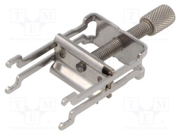 Rail mounted connector End/partition plate; orange; 283; 283-9