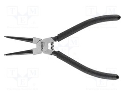 Pliers; for circlip; internal; 19÷60mm; Pliers len: 180mm; Ø: 1.3mm
