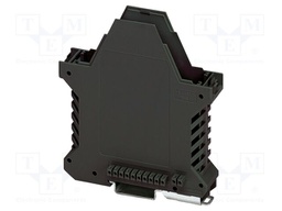 Enclosure base; with FE contact,with terminals; black; UL94V-0