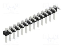 Connector: pin strips; pin header; male; PIN: 13; 2mm; THT; 1x13