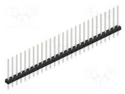 Connector: pin strips; pin header; male; PIN: 27; 2mm; THT; 1x27