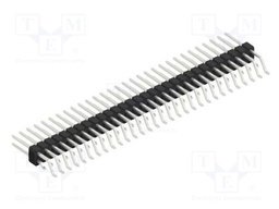 Connector: pin strips; pin header; male; PIN: 60; 2.54mm; SMT; 2x30