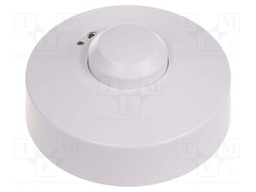 Sensor: microwave motion detector; Connection: screw terminals