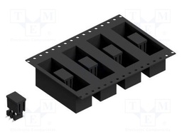 Connector: pin strips; pin header; male; PIN: 6; 2.54mm; SMT; 2x3